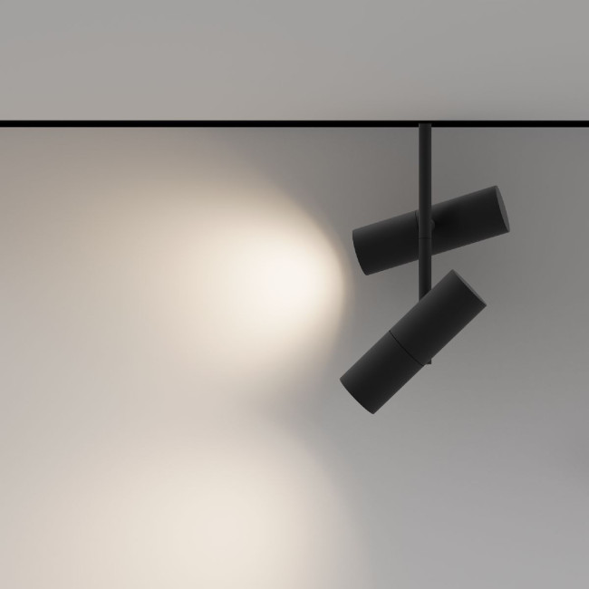 Трековый магнитный светильник Maytoni Elti Duo TR005-4-2X12W-DS-B Трековый магнитный светильник Maytoni Elti Duo TR005-4-2X12W-DS-B