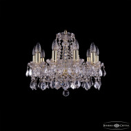 Подвесная люстра Bohemia Ivele Crystal 1413/10/165 G Leafs
