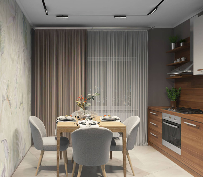 Трековый светодиодный светильник Denkirs DK8006-BK