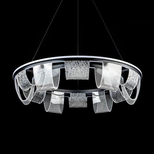 Подвесная люстра LED4U L7706-800 BK