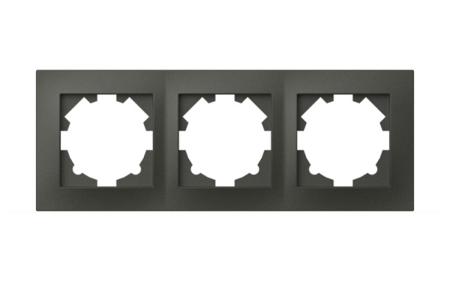 Рамка трехместная ELBI Vega 510-011100-227 Рамка трехместная ELBI Vega 510-011100-227