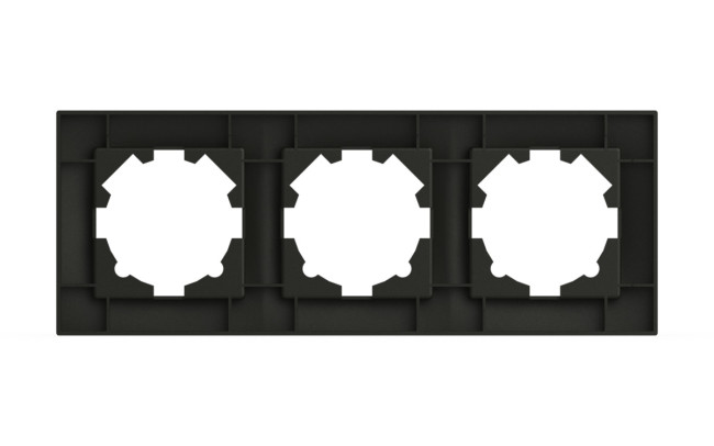 Рамка трехместная ELBI Vega 510-011100-227 Рамка трехместная ELBI Vega 510-011100-227
