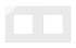 Рамка двухместная ELBI Moda Vox 611-050212-226 Рамка двухместная ELBI Moda Vox 611-050212-226
