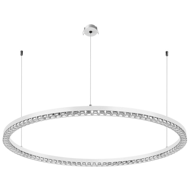 Подвесная люстра Arlight SP-DIAMOND-R1050-60W Warm3000 (WH, 45 deg, 230V, TRIAC) 055263 Подвесная люстра Arlight SP-DIAMOND-R1050-60W Warm3000 (WH, 45 deg, 230V, TRIAC) 055263