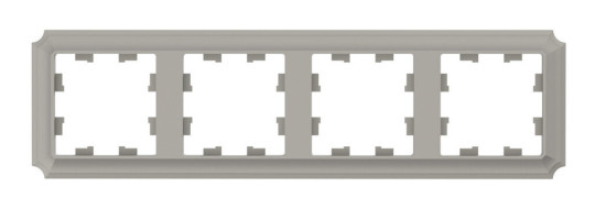 Рамка 4-ая, универсальная Systeme Electric AtlasDesign Antique Шампань ATN100504