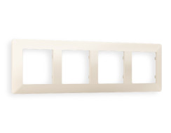 Рамка четырехместная Ambrella Volt Line AF110334