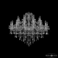 Подвесная люстра Bohemia Ivele Crystal 1415/16+8/360 Ni Подвесная люстра Bohemia Ivele Crystal 1415/16+8/360 Ni