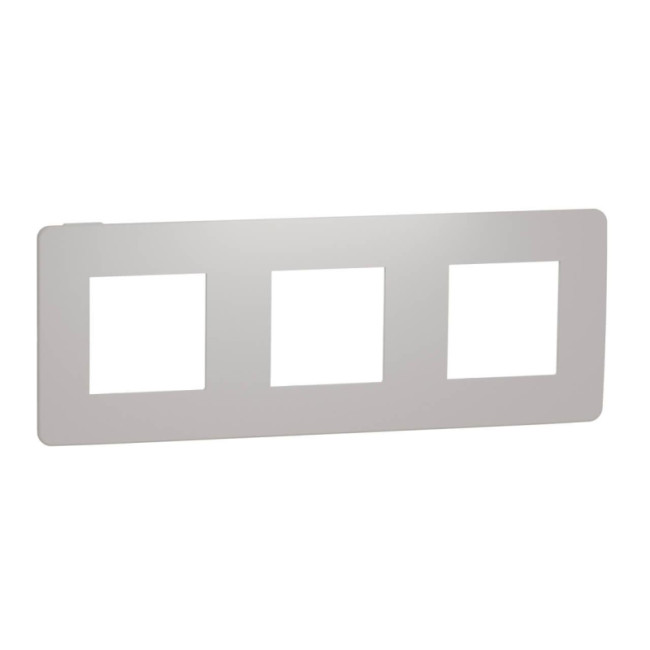 Рамка 3-постовая Schneider Electric Unica New NU280624