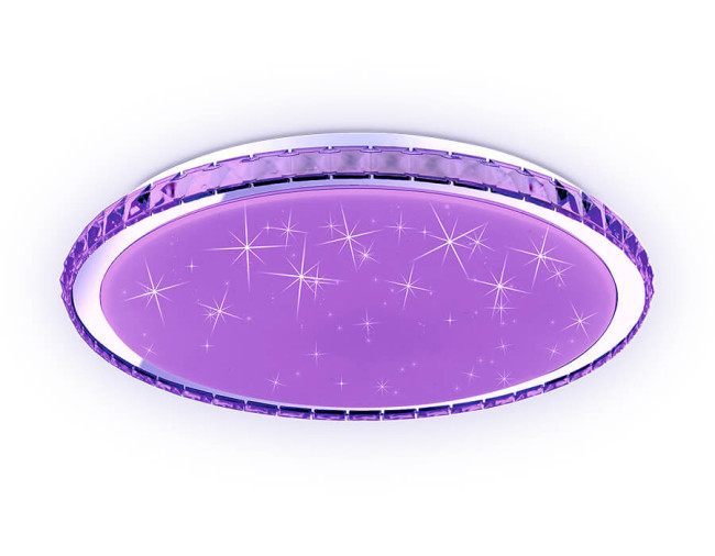 Потолочный светодиодный светильник Ambrella Light Orbital Dance FF501 Потолочный светодиодный светильник Ambrella Light Orbital Dance FF501