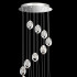 Каскадная люстра DeLight Collection Terrene MD13003023-18A chrome Каскадная люстра DeLight Collection Terrene MD13003023-18A chrome