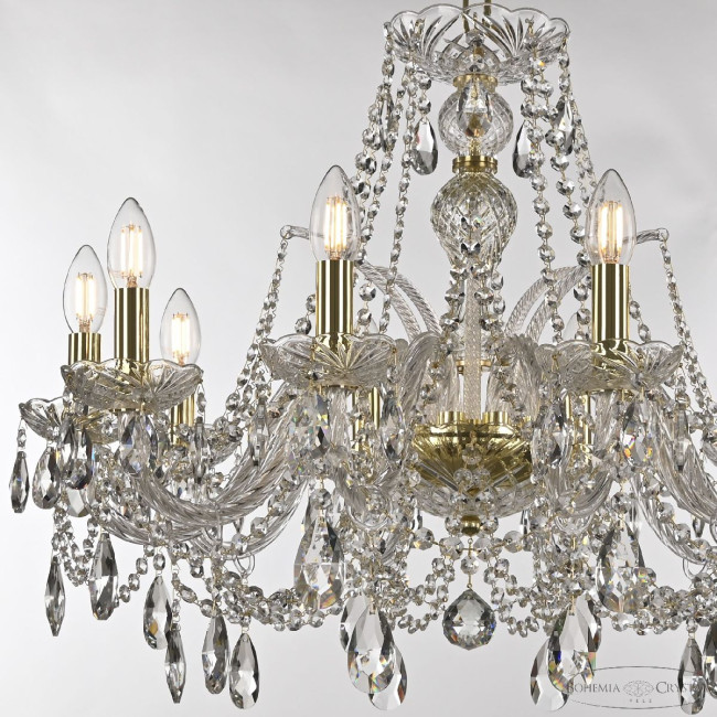 Подвесная люстра Bohemia Ivele Crystal 105/10/240 G Подвесная люстра Bohemia Ivele Crystal 105/10/240 G