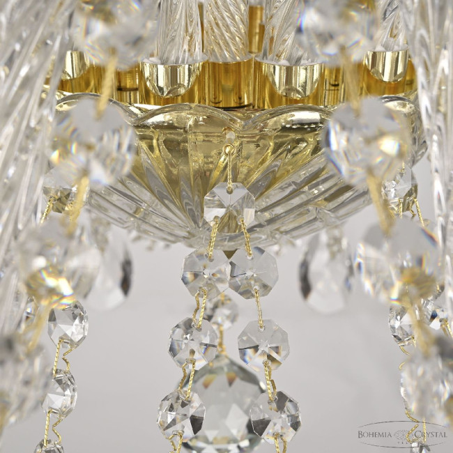 Подвесная люстра Bohemia Ivele Crystal 105/10/240 G Подвесная люстра Bohemia Ivele Crystal 105/10/240 G