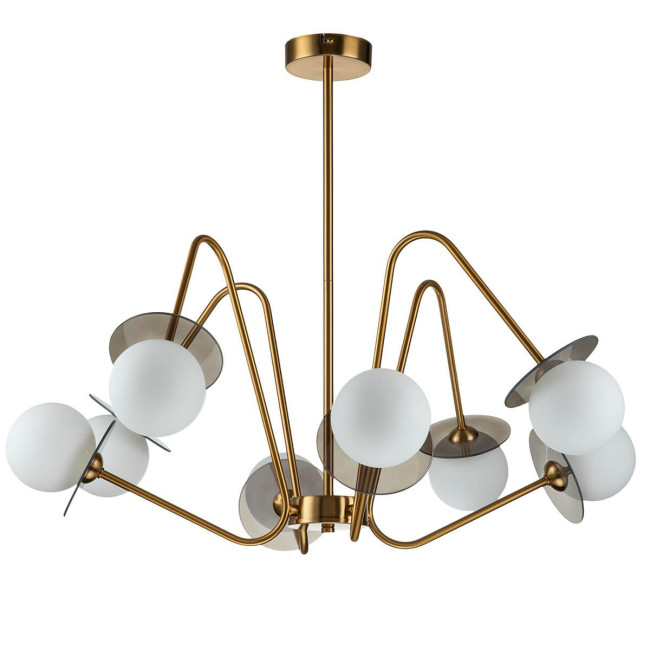 Люстра на штанге Indigo Jazz 11020/8R Brass V000166 Люстра на штанге Indigo Jazz 11020/8R Brass V000166