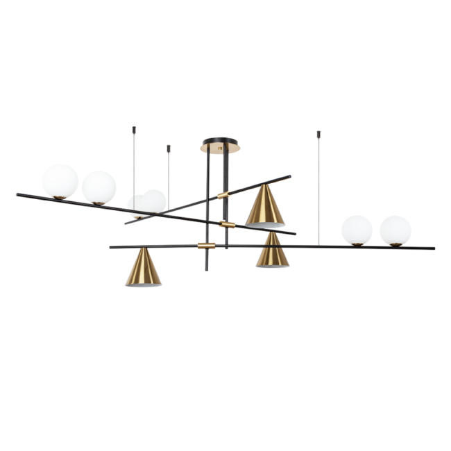 Люстра на штанге Arte Lamp Jacob A7029PL-9BK Люстра на штанге Arte Lamp Jacob A7029PL-9BK