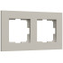 Рамка на 2 поста Werkel Slab (дымчатый софт) W0022917 4690389218415 a071621 Рамка на 2 поста Werkel Slab (дымчатый софт) W0022917 4690389218415 a071621
