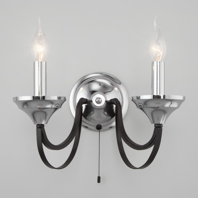 Бра Eurosvet Lazzaro 60098/2 хром Бра Eurosvet Lazzaro 60098/2 хром