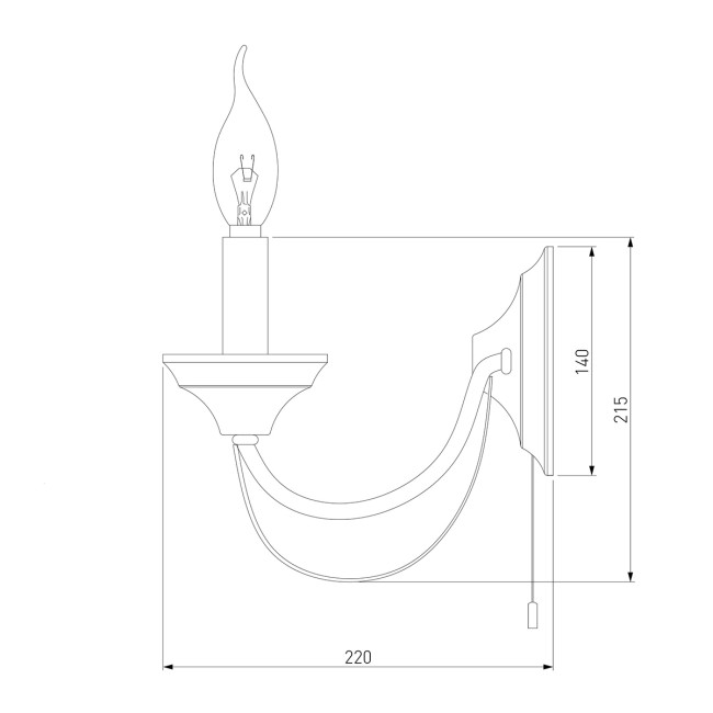 Бра Eurosvet Lazzaro 60098/2 хром Бра Eurosvet Lazzaro 60098/2 хром