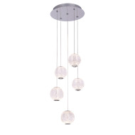 Подвесной светильник Delight Collection MD20001012 MD20001012-5A chrome Подвесной светильник Delight Collection MD20001012 MD20001012-5A chrome