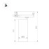 Трековый трехфазный светильник Arlight LGD-SILMA-4TR-R55-4W Warm2700 (BK, 4 deg, 230V) (IP20 Металл) 060464 Трековый трехфазный светильник Arlight LGD-SILMA-4TR-R55-4W Warm2700 (BK, 4 deg, 230V) (IP20 Металл) 060464