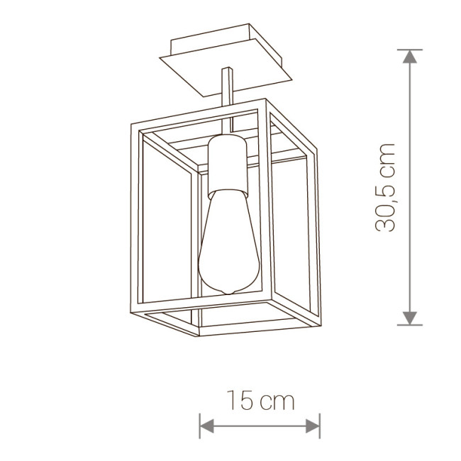 Потолочный светильник Nowodvorski Crate 9045
