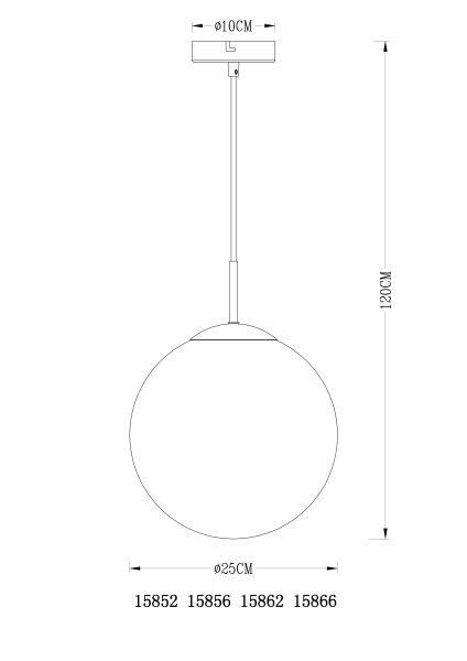 Подвесной светильник Globo Varus 15852 Подвесной светильник Globo Varus 15852
