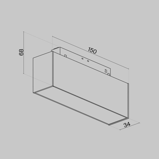 Трековый светильник Maytoni Technical BASIS TR012-2-7W3K-W Трековый светильник Maytoni Technical BASIS TR012-2-7W3K-W