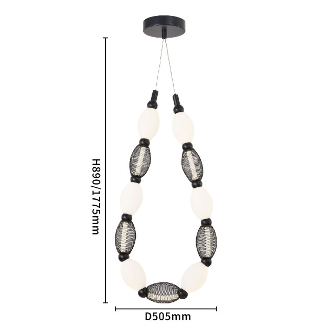 Подвесная люстра Favourite Perler 4560-1PC Подвесная люстра Favourite Perler 4560-1PC