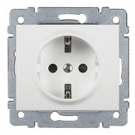 Розетка 2К+3 Legrand Galea Life 16A 250V с/з автоматические клеммы белая 771062