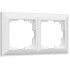 Рамка на 2 поста Werkel Fiore белый W0022201 4690389160349 Рамка на 2 поста Werkel Fiore белый W0022201 4690389160349