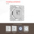 Розетка RJ45 Arte Milano 202.45-1.silver Розетка RJ45 Arte Milano 202.45-1.silver