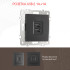 Розетка USB 2.1А+1А Arte Milano 206.46-1.black Розетка USB 2.1А+1А Arte Milano 206.46-1.black