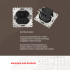 Розетка USB 2.1А+1А Arte Milano 206.46-1.black Розетка USB 2.1А+1А Arte Milano 206.46-1.black