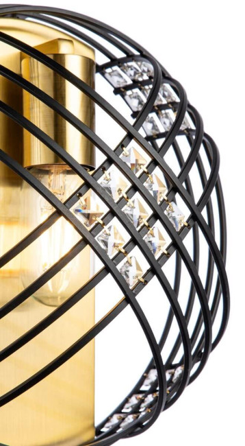 Настенный светильник Indigo Fresco 10001/1W Black V000105 Настенный светильник Indigo Fresco 10001/1W Black V000105