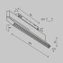 Трековый магнитный светильник Maytoni Technical Points Rot Exility X TR242-2-12W3K-B