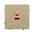 Механизм розетки с быстрой USB зарядкой Arlight SCT-NOBE-MUAC-SFPL-FC-GD (65W, QC3) 054318 Механизм розетки с быстрой USB зарядкой Arlight SCT-NOBE-MUAC-SFPL-FC-GD (65W, QC3) 054318
