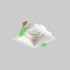 Встраиваемый светильник Crystal Lux CLT 068C1 WH Встраиваемый светильник Crystal Lux CLT 068C1 WH