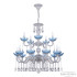 Подвесная люстра Bohemia Ivele Crystal AL78101/10+5/250/2D A WMN P Aquamarine/M-1H Подвесная люстра Bohemia Ivele Crystal AL78101/10+5/250/2D A WMN P Aquamarine/M-1H
