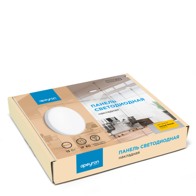 Накладная светодиодная панель Apeyron 06-37