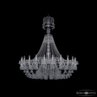 Подвесная люстра Bohemia Ivele Crystal 1409/24/530/XL-160 Ni