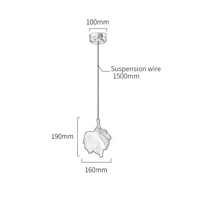 Подвесной светильник MT9138-1H french gold Подвесной светильник MT9138-1H french gold
