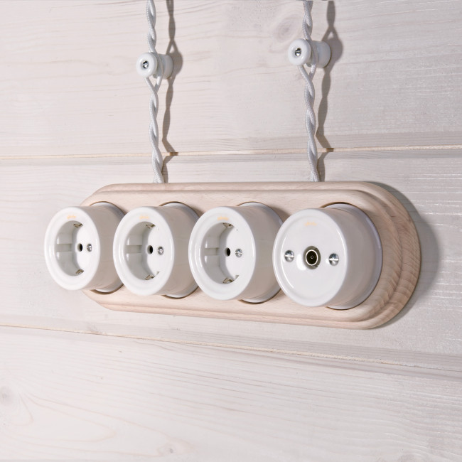 Ретро кабель витой Werkel 4690389165436 W6452301 Ретро кабель витой Werkel 4690389165436 W6452301