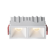 Встраиваемый светильник Maytoni Alfa Led Downlight DL043-02-10W3K-SQ-W-1 Встраиваемый светильник Maytoni Alfa Led Downlight DL043-02-10W3K-SQ-W-1