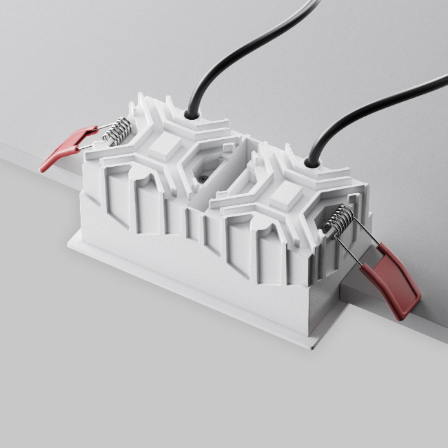 Встраиваемый светильник Maytoni Alfa Led Downlight DL043-02-10W3K-SQ-W-1 Встраиваемый светильник Maytoni Alfa Led Downlight DL043-02-10W3K-SQ-W-1