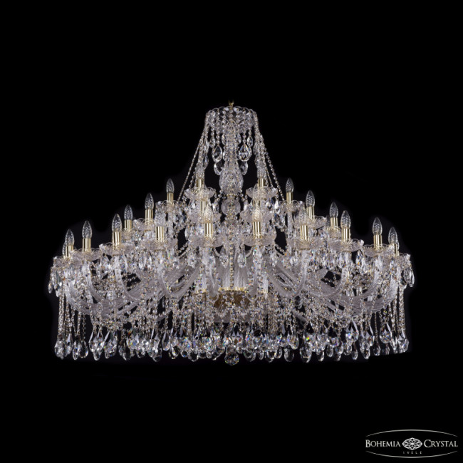 Подвесная люстра Bohemia Ivele Crystal 1413/24+12+6/530 G