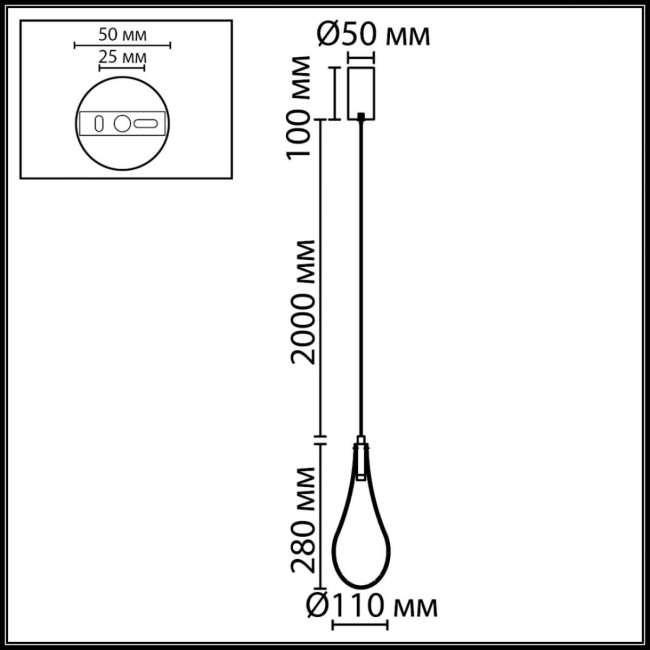Подвесной светильник Odeon Light L-Vision Incanto 7147/5L Подвесной светильник Odeon Light L-Vision Incanto 7147/5L
