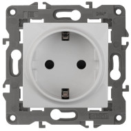 Розетка ЭРА Elegance 2P E Schuko 16A 250V 14-2101-01 Б0034264 Розетка ЭРА Elegance 2P E Schuko 16A 250V 14-2101-01 Б0034264