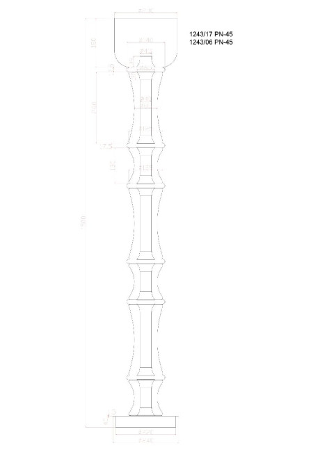 Торшер Divinare Volturn 1243/17 PN-45 Торшер Divinare Volturn 1243/17 PN-45