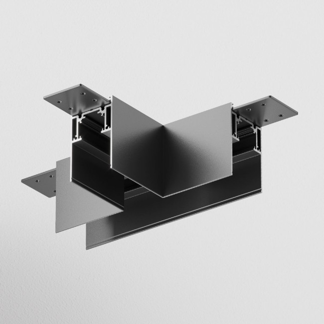 Угол-соединитель для магнитного шинопровода Maytoni Technical Magnetic track system Gravity TRA010CT-41B