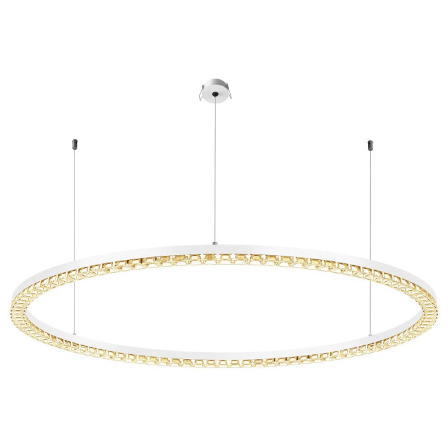 Подвесная люстра Arlight SP-DIAMOND-R1250-80W Day4000 (WH, 45 deg, 230V, TRIAC) 054497 Подвесная люстра Arlight SP-DIAMOND-R1250-80W Day4000 (WH, 45 deg, 230V, TRIAC) 054497