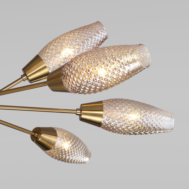 Потолочная люстра Eurosvet Thalia 60140/12 золото Потолочная люстра Eurosvet Thalia 60140/12 золото